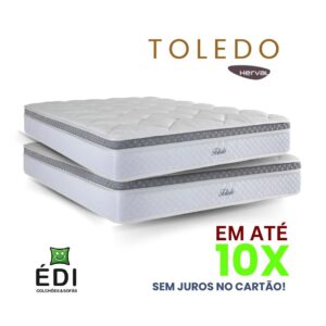 Colchão Molas Ensacadas Toledo Herval